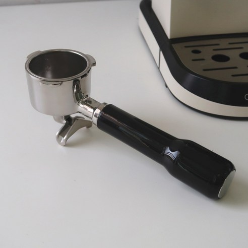 오르테 51mm 스파웃 포터필터 맥널티 플랜잇 보랄 포타필터, 1개, 블랙