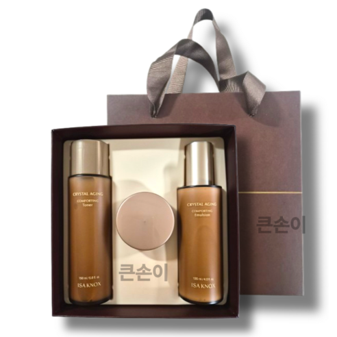 이자녹스 크리스탈 에이징 컴포팅 3종 세트 + 쇼핑백 솔직 후기 | 피부 타입별 분석 썸네일
