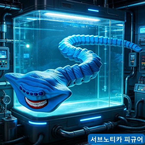서브노티카 해황 리비아탄 대형 몬스터 3D 프린팅 관절형 피규어 데스크 장식, 1개