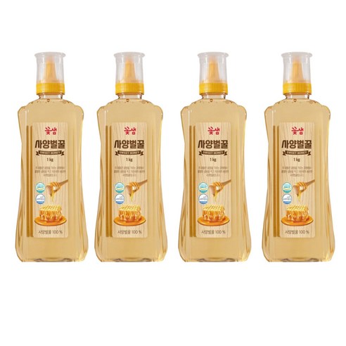 꽃샘 사양벌꿀 1kg, 4개 솔직 후기 | 실사용자 리뷰 분석 - 상품 이미지 1