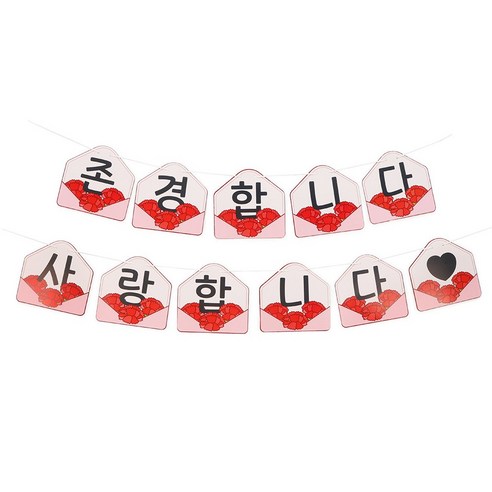 파티짱 어버이날 스승의날 가랜드 카네이션 꽃다발 파티, 존경합니다, 존경합니다