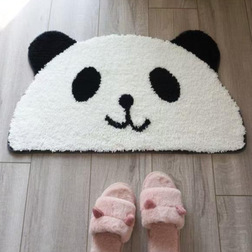 코코샵 고양이 욕실 발매트 미끄럼방지 주방 현관 매트, 판다