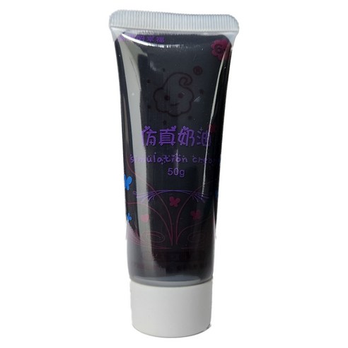 쁘띠끄 데코덴 생크림 50g 꾸미기 파츠 diy 재료, 블랙, 1개
