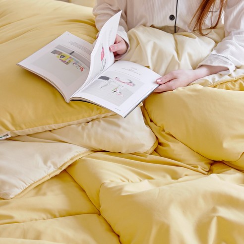 사계절 내내 쾌적한 수면 환경을 제공하는 디오프 사계절 차렵이불