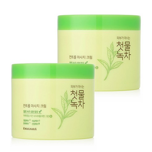 과일나라 첫물녹차 컨트롤 마사지 크림 솔직 후기 | 실사용자 리뷰 분석 - 상품 이미지 1