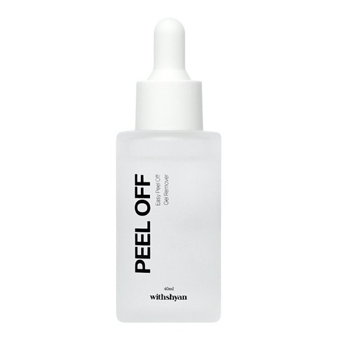 위드샨 필오프 베이스 젤 전용 이지 네일리무버, 1개, 40ml