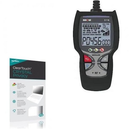 BoxWave 화면 보호기 Innova 5110 OBD2 스캐너 호환 ABS 2.8인치 ClearTouch 크리스탈 프라이버시 ...