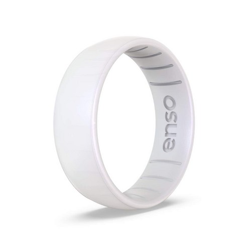 엔소 링 클래식 탄생석 실리콘 링 – 남녀공용 웨딩 약혼 밴 Enso Rings Classic Birthstone ...