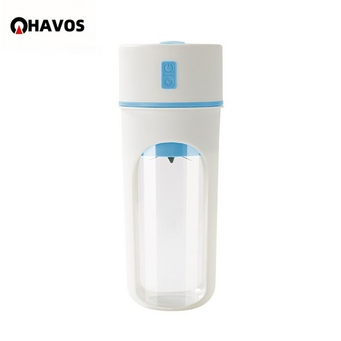 Havos 착즙기 믹서기 블렌더 가정용 휴대용 다지기 푸드 프로세서, 파란색