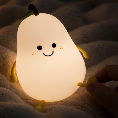 블루리 아기 배 감성 무드등, 3단 밝기