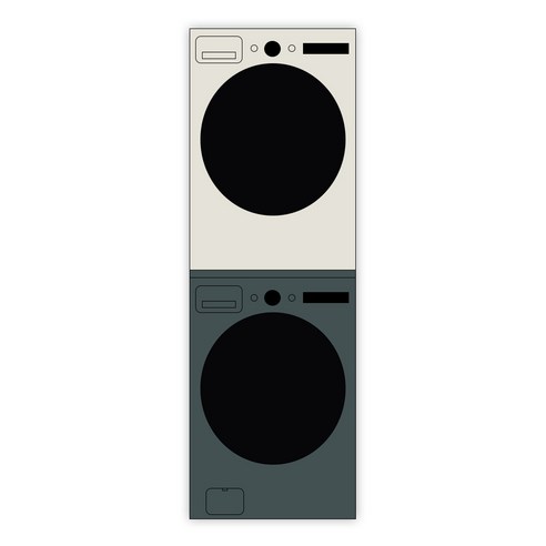 LG전자 트롬 오브제컬렉션 드럼세탁기 + 건조기 세트 KFG19GN-8EN 19kg + 18kg 방문설치, 네이처그린 + 네이처베이지