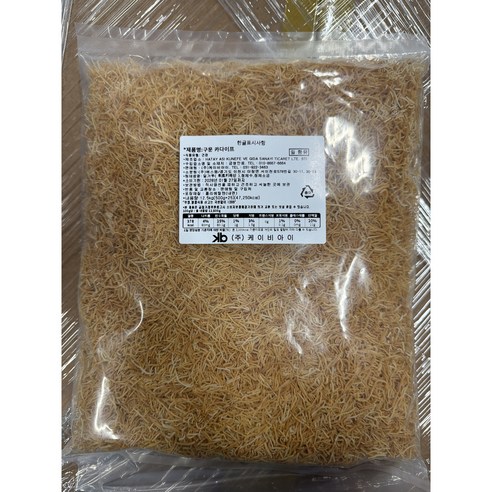 볶은 구운 카다이프 후레이크 500g, 500g, 1개