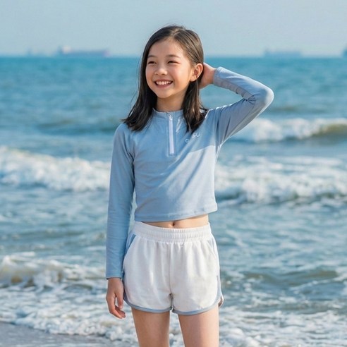 아동 여름 수영복 래쉬가드 아노락래쉬가드상하세트