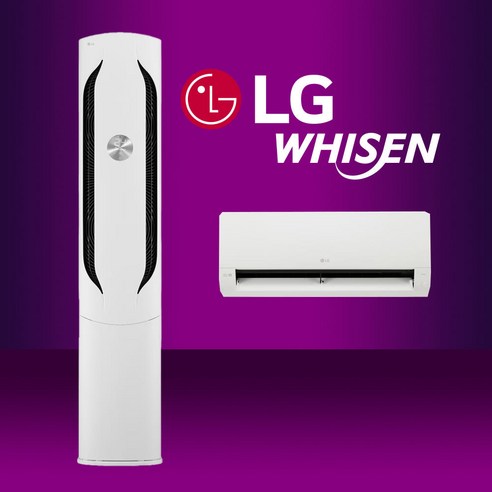 LG 2IN1 스탠드 에어컨 인버터 18평+6평 FQ18GW1HR2 가정용 벽걸이, 일반배관형