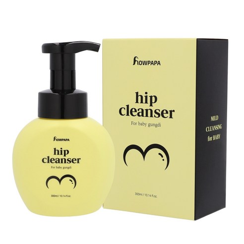 하우파파 엉덩이 클렌저 (300ml) / 기저귀발진 요로감염 예방 Y존케어, 1개, 300ml