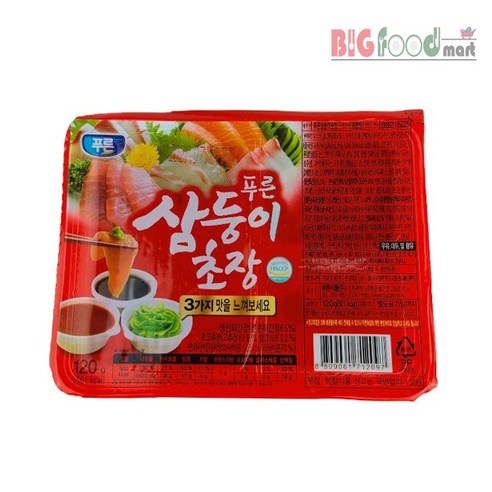 푸른식품 삼둥이 초장 120g - 초고추장 | 쿠팡