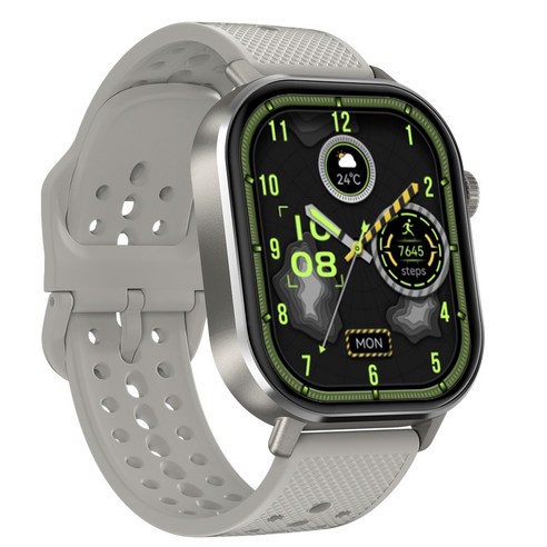 블루투스 스마트워치 BEST60 2.13인치 고화질 디스플레이 GPS 아웃도어, GPS + 블루투스, 5.4cm, 실버