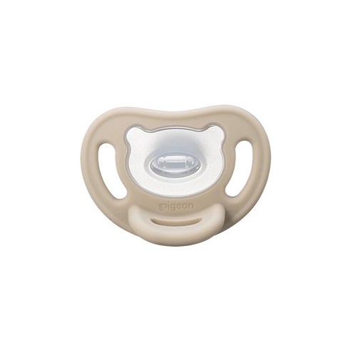 더블하트 Soft Buddy 노리개 젖꼭지 버디노리개2단계 퍼플M, S, 베이지, 1개