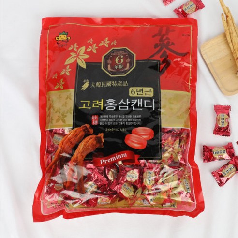 6년근고려홍삼캔디 800g, 1개 맛있게 먹은 솔직 후기 - 상품 이미지 1