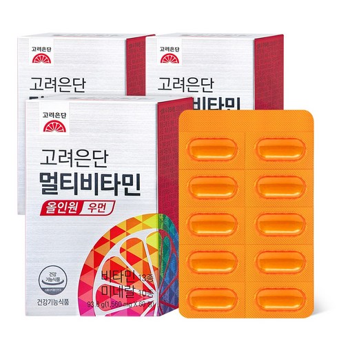 고려은단 멀티비타민 올인원 우먼 60정, 3개 이미지 3