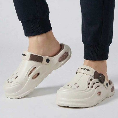Modern Fashion 남자 발편한 무중력 슬리퍼 쿠션 샌들 실내화 이미지 4