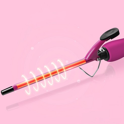 매일 아침, 9mm 슬림 봉고데기로 완성하는 윤기 나는 자연스러운 컬