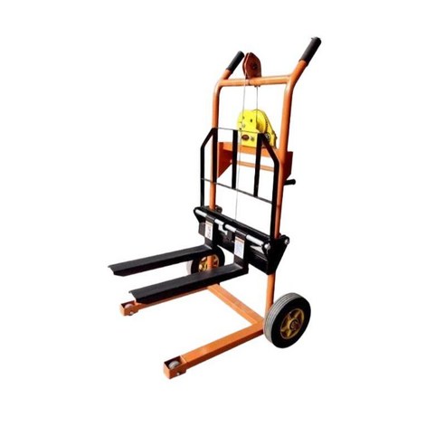 수동 지게차 윈치 핸드 스태커 유압 쟈키 리프팅 200KG 90CM, 200KG 90CM, 1개