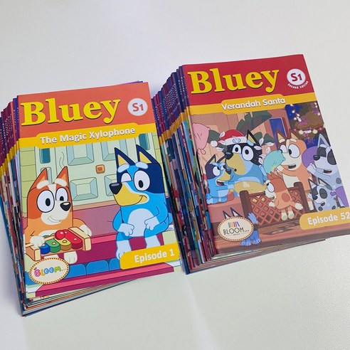 블루이 52권 세트 Bluey 영어 원서 음원 제공 - 영어일반 | 쿠팡