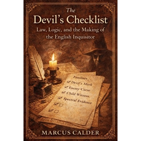 (영문도서)The Devil's Checklist: Law Logic and the Making of the English Inquisitor Paperback, Independently Published, 9798243200486