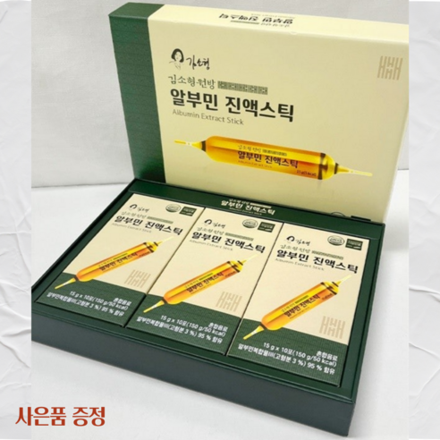 김소형원방 알부민 진액스틱 15g x 30포, 30회분, 3박스