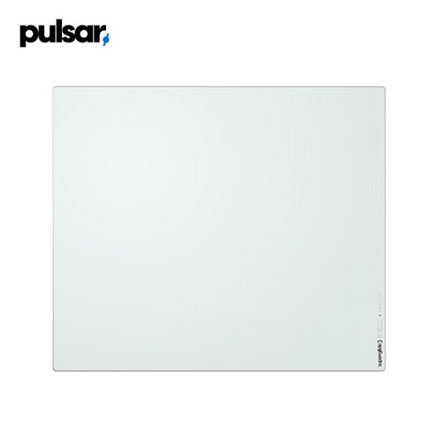 Pulsar 슈퍼글라이드 V3 유리 마우스 패드 Type-S XL 화이트 SGPXLW3S, 1개