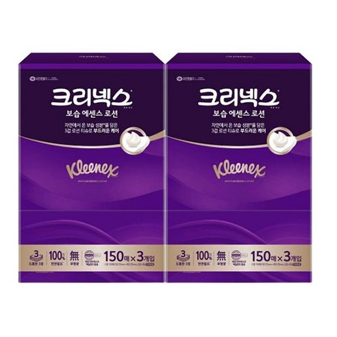 크리넥스 보습 에센스 로션 티슈 150매 6개입 150매, 6개 솔직 후기 | 실사용자 리뷰 분석 썸네일