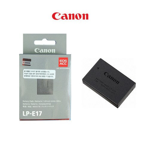 CANON LP-E17 배터리 [박스정품] EOS RP/EOS R8/EOS R10/EOS R50/EOS 200D