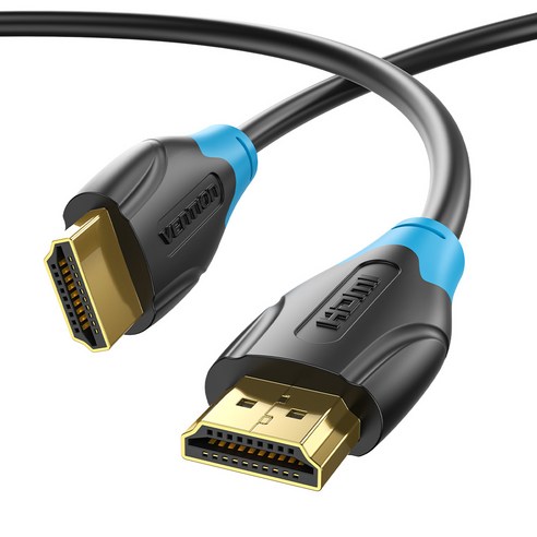 벤션 4K 골드블랙 HDMI 2.0 케이블, 1개, 0.75m