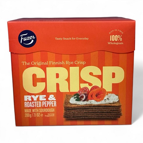 호밀과 로스티드 페퍼의 조화로운 맛을 경험하세요.