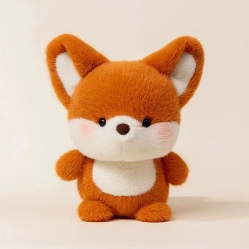 당신의 행복 귀여운 동물 친구들 인형, 1개, 여우, 18cm