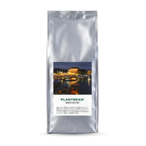 플랜트빈 원두커피 아로마 썸머 산미없는 고소한 홀빈, 1개, 1kg