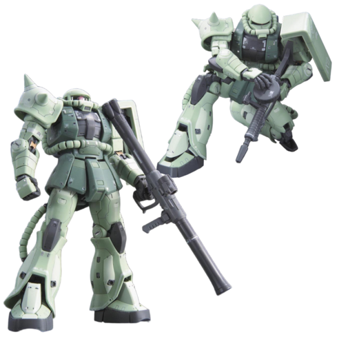 RG 기동전사건담 MS-06F 우주형 자쿠II F형 프라홈정밀니퍼, 1개