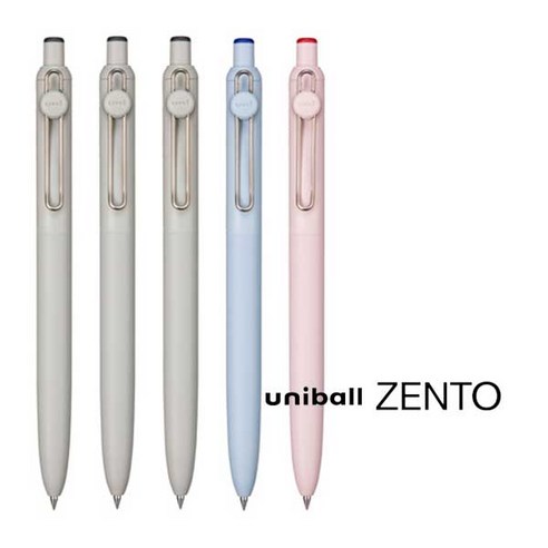 유니 유니볼 젠토 베이직 5종 세트 수성펜, 1개, 0.38mm