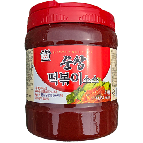 순창우리식품 아주존 떡볶이소스, 1개, 2kg