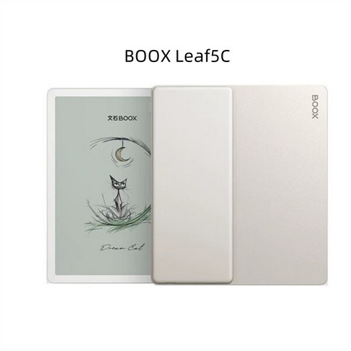 제너텍 오닉스북스 BOOX Leaf5C 전자책 7인치 300ppi 컬러스크린 이북리더기 리프5c 최신출시, 그린(팬미포함/케이스없음), 64GB, Wi-Fi
