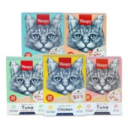 완피 크리미 퓨레 5종 택1, 참치 + 연어 혼합맛, 70g, 1개