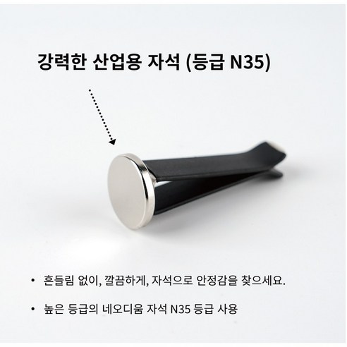 (아쿠아디파르마 호환) 차량용 방향제 송풍구 롱클립 이미지 4