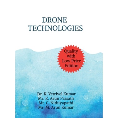 (영문도서)Drone Technologies Hardcover, Notion Press, English, 9798900893495