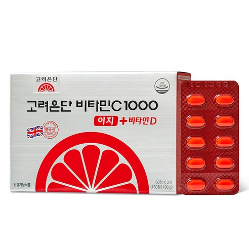 고려은단 비타민C 1000 이지+ 비타민D 108g 180정, 3개 이미지 3