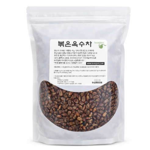 볶은 옥수수차 1kg x 2봉 총2kg 물대용 건강차 무카페인 국산, 1kg, 2개