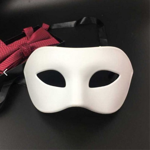 할로윈 가면 오페라 유령 소품 무도회 커플 파티 인싸, 화이트