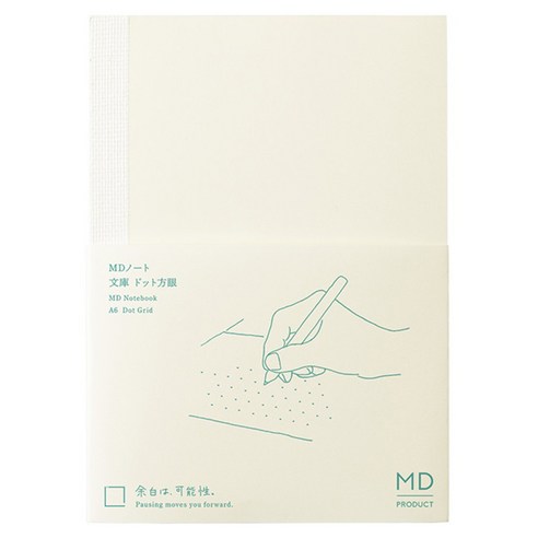 미도리 MD 프로덕트 A6 문고 노트, 도트 격자, 1개