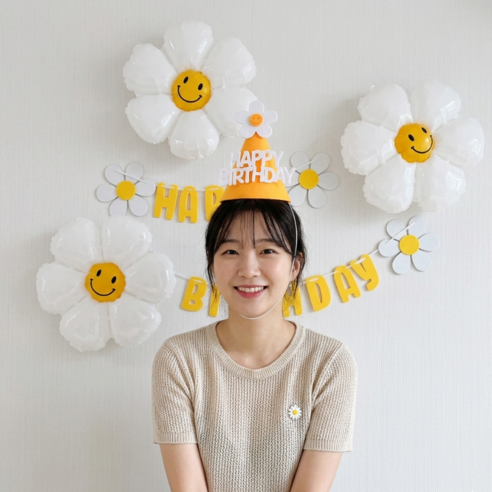 베르트폴 데이지 생일파티 3종세트