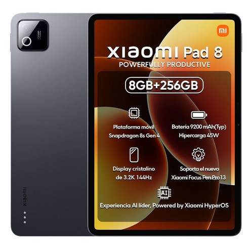 샤오미 패드 8 8GB+256GB 회색, 상세설명 참조